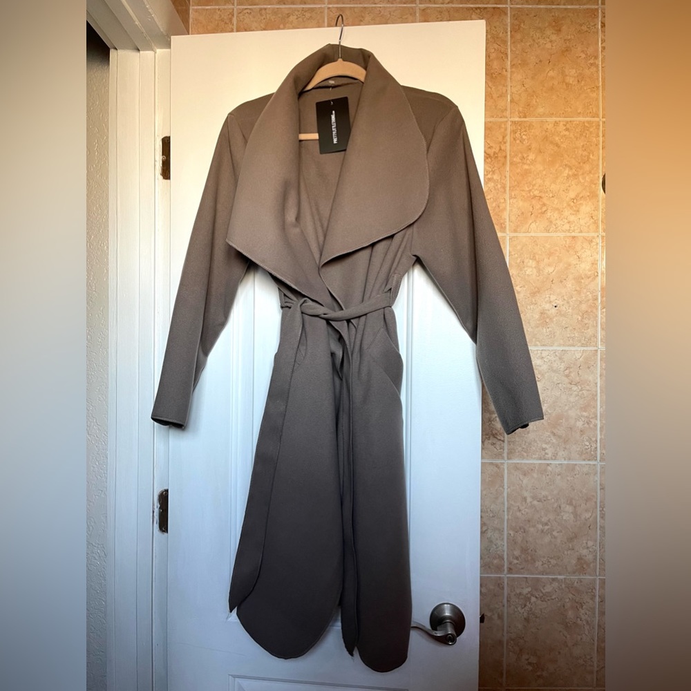 PrettyLittleThing Mocha Coat